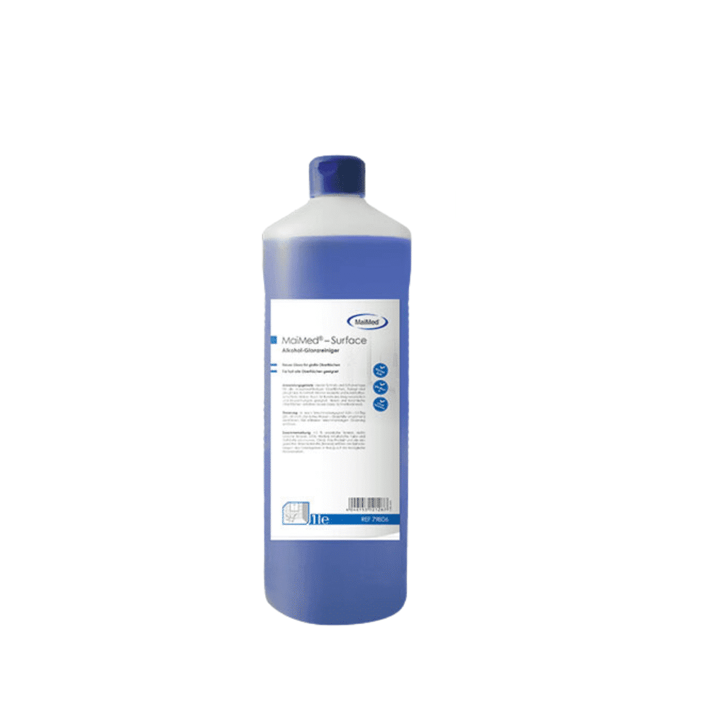 MaiMed Surface Alkohol Glanzreiniger, Zitrone, schnell trocknend 1000 ml Flasche – Bild 3