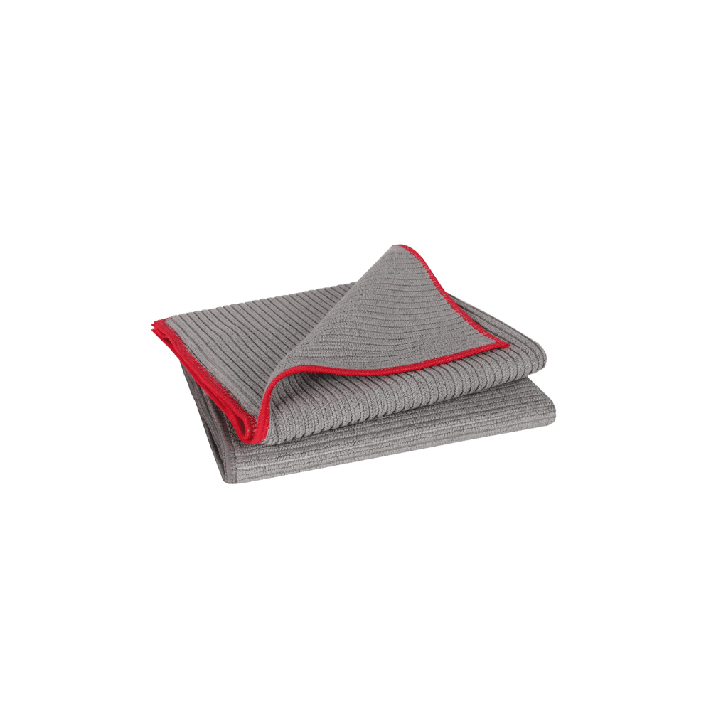 Microfasertuch Micro Antibak permanent 40 x 40 cm Rot/Grau 1 Tuch – Bild 3