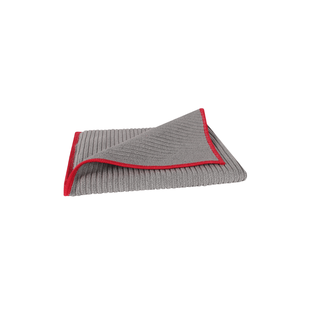 Microfasertuch Micro Antibak permanent 40 x 40 cm Rot/Grau 1 Tuch – Bild 5