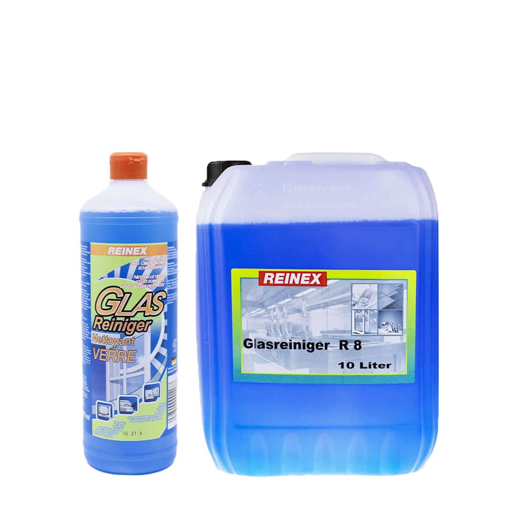 REINEX Glasreiniger R8, kraftvolle, streifenfreie & umweltfreundliche 10 L Kanister – Bild 4