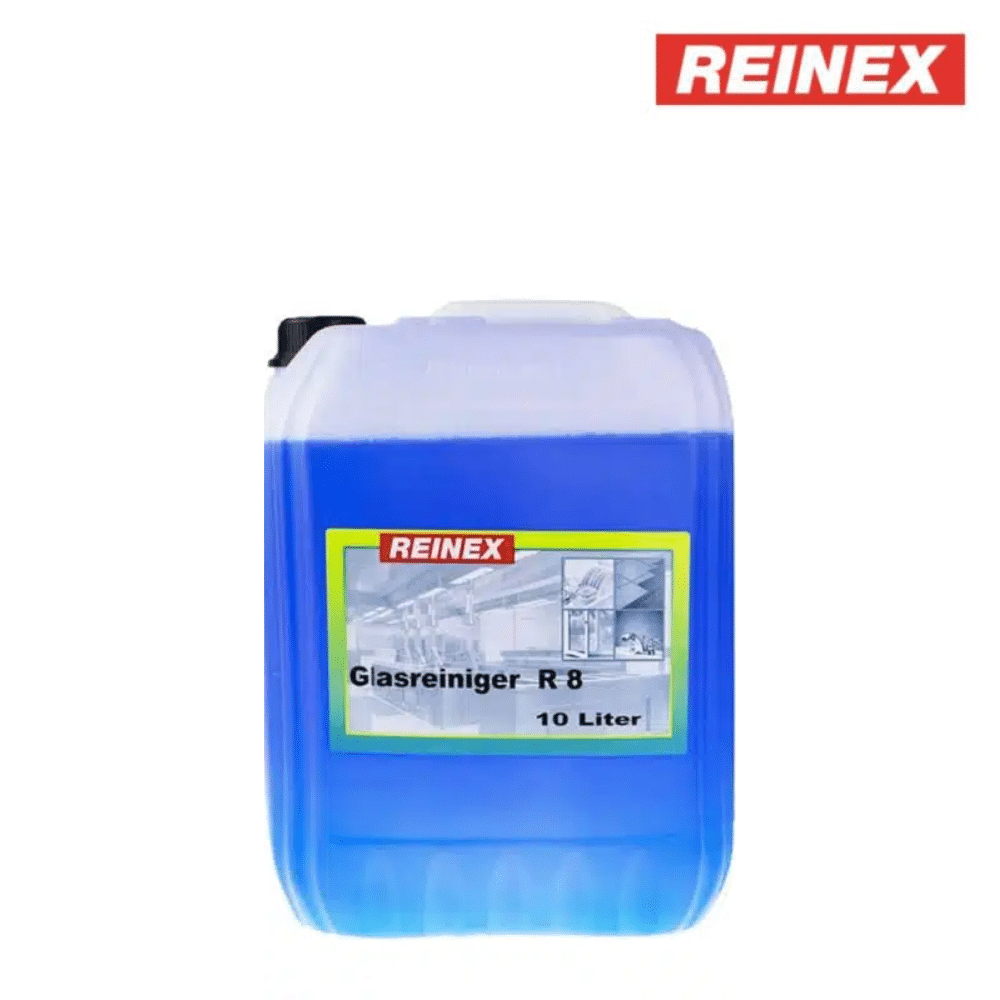 REINEX Glasreiniger R8, kraftvolle, streifenfreie & umweltfreundliche 10 L Kanister – Bild 2