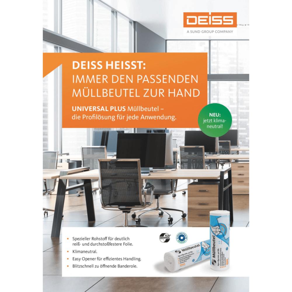 Universal plus Müllbeutel 15 Liter aus HDPE – deutlich reiß- und durchstoßfester als herkömmliche Müllbeutel – Bild 4
